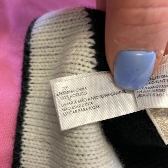 Michael Kors Chevron Stripe Logo Knit Scarf Unisex great condition - Picture 4 of 7